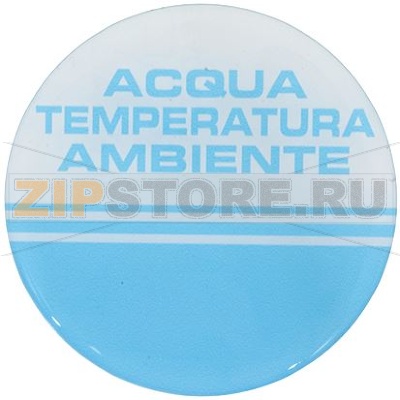 STICKER ROOM TEMP. WATER 