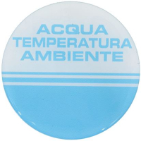 STICKER ROOM TEMP. WATER