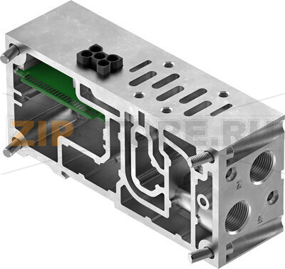 Плита коллекторная Festo VABV-S2-1HS-G38-CB-T1 