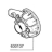 Pump volute LGB ZF800DX Comenda GFS 90