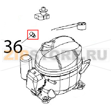 Auxil. valve Angelo Po IA51 Auxil. valve Angelo Po IA51Запчасть на деталировке под номером: 36
