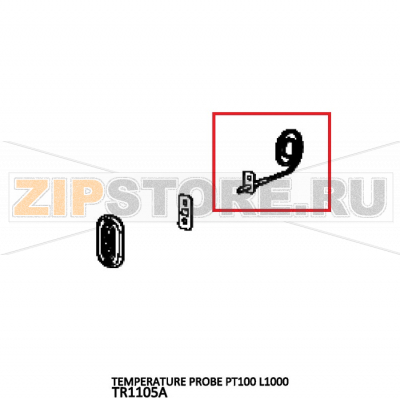 Temperature probe PT100 L1000 Unox XVC 105E Temperature probe PT100 L1000 Unox XVC 105EЗапчасть на деталировке под номером: 52Название запчасти на английском языке: Temperature probe PT100 L1000 Unox XVC 105E