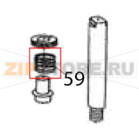 Fork with spring Hurakan HKN-IP10F