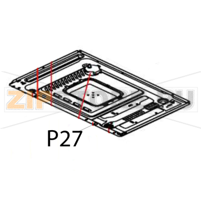 Base plate Hurakan HKN-WP900M Base plate Hurakan HKN-WP900MЗапчасть на деталировке под номером: P27