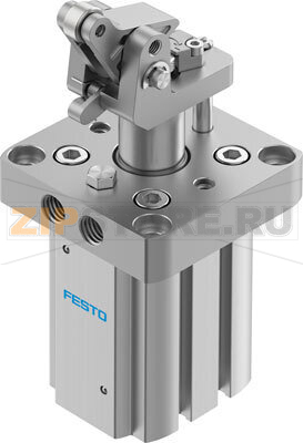 Пневмоцилиндр стопорный Festo DFST-32-20-L-Y4-A-S-G2 