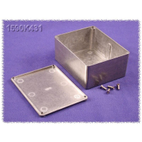 Корпус 120x94x56 мм, материал: цинк, серый, 1 шт Hammond 1590K431