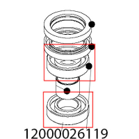 Подшипник 180206 Abat МКК-300-01