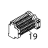 Terminal block 24A 2,5mm2 UL Fagor LA-25 TP2 E
