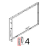 Flat bracket Angelo Po 1G1PE1E