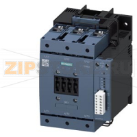 КОНТАКТОР 55КВТ/400V/AC-3, AC/DC-НОМИНАЛЬНОЕ ПИТАЮЩЕЕ НАПРЯЖЕНИЕ УПРАВЛЕНИЯ UC 96-127V БЛОК-КОНТАКТЫ 1НO+1НЗ 3-Х ПОЛЮСНЫЙ, ТИПОРАЗМЕР S6 С РАМОЧНЫМИ КЛЕММАМИ ПРИВОД: ЭЛЕКТРОННЫЙ, С ИНТЕРФЕЙСОМ КОНТРОЛЛЕРА/SIMOCODE И СООБЩЕНИЕМ ОСТАВШЕГОСЯ СРОКА СЛУЖБЫ Sie