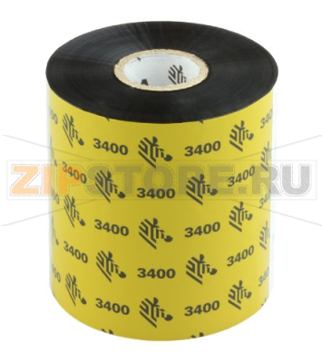 Риббон 3400 High Performance Wax Resin Black 83 мм/ 450 м Термотрансферная лента красящая (риббон) 3400 High Performance Wax Resin Black 83 мм/ 450 мКаталожный номер: 03400BK08345