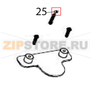 Steel ball spring Hurakan HKN-ME709 Steel ball spring Hurakan HKN-ME709Запчасть на деталировке под номером: 25