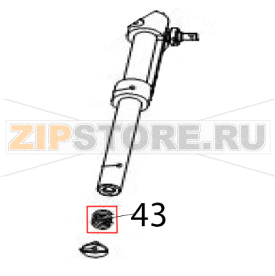 Spring-1 Hurakan HKN-HM195M Spring-1 Hurakan HKN-HM195MЗапчасть на деталировке под номером: 43