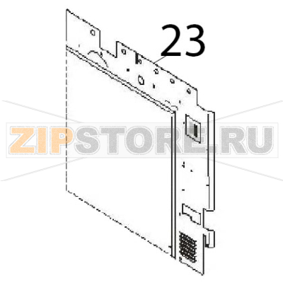 Insulation retainer LH Angelo Po FM611E1 Insulation retainer LH Angelo Po FM611E1Запчасть на деталировке под номером: 23