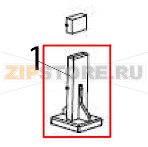 Magnet holder Hurakan HKN-ME717 Magnet holder Hurakan HKN-ME717Запчасть на деталировке под номером: 1
