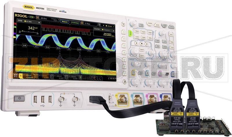 Осциллограф цифровой 500 МГц, 10 Гвыб/с, 500 MP Rigol MSO7054 