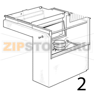 Assieme cella isolata Scotsman B 31 Assieme cella isolata Scotsman B 31Запчасть на деталировке под номером: 2