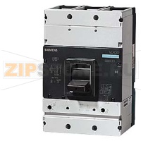 АВТОМАТИЧЕСКИЙ ВЫКЛЮЧАТЕЛЬ VL 630N СТАНДАРТНАЯ ОТКЛЮЧАЮЩАЯ СПОСОБНОСТЬ ICU=45KA/415 V AC 4-ПОЛЮСА, ЗАЩИТА УСТАНОВОК, РАСЦЕПИТЕЛЬ МАКСИМАЛЬНОГО ТОКА TM, LI IN=630A, НОМИНАЛЬНЫЙ ТОК IR=500-630A, ПЕРЕГРУЗКА II=3250-6500A, БЕЗ ЗАЩИТЫ НЕЙТРАЛИ Siemens 3VL5763-