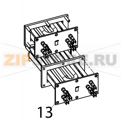 Resistor 3x3000W Fagor VPE-101 Resistor 3x3000W Fagor VPE-101Запчасть на деталировке под номером: 13Название запчасти Fagor на английском языке: Resistor 3x3000W VPE-101Примечание: запчасть рекомендована производителем для постоянного хранения на складах центров сервисного обслуживания.