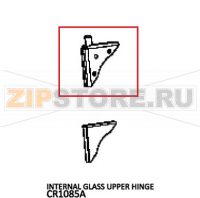 Internal glass upper hinge Unox XVC 705E