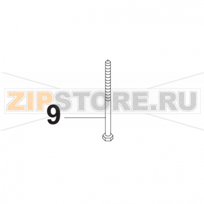 Screw M8x150 Bear Varimixer RN20 VL-2                                                                                  Screw M8x150 Bear Varimixer RN20 VL-2Запчасть на сборочном чертеже под номером: 9Название запчасти на датском&nbsp;языке: Screw M8x150 Bear Varimixer RN20 VL-2