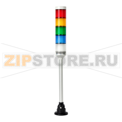 Колонна сигнальная, светодиодная, модульная, Ø: 56 мм Autonics PTE-DR-502-RYGBC 