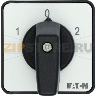 Переключатель, контакты: 2, 20 A, панель: 1-0-2, 60°, с фиксацией Eaton T0-1-8210/E 