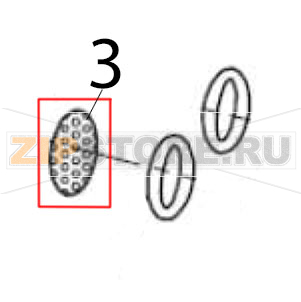 Filter Hurakan HKN-ME717 Filter Hurakan HKN-ME717Запчасть на деталировке под номером: 3