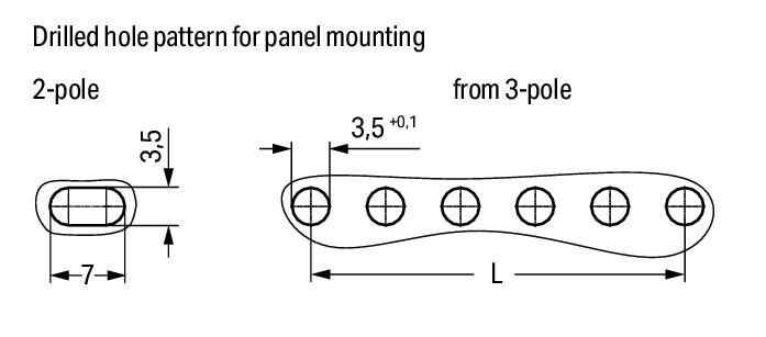 MCS MINI 2-conductor combi strip; 100% защита от неправильного подсоединения; Монтажные ножки; 1,5; Шаг контактов 3,5 мм; 10-пол.; 1,50 mm?; светло-серые Wago 734-370/008-000 
