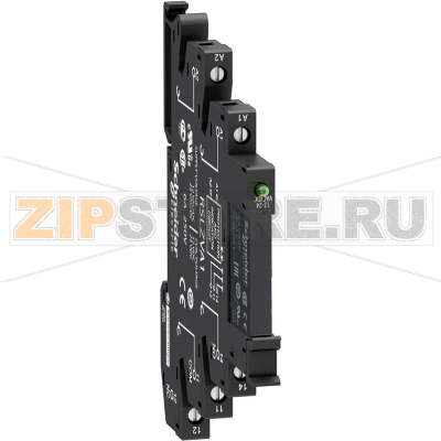 Реле интерфейсное 24 В/DC,, 24 В/AC, 6 А : 1 шт. Schneider Electric RSL1PVBU 