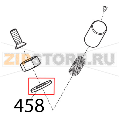 Rondella piana DIN125, D8 Sirman Canova 300 Rondella piana DIN125, D8 Sirman Canova 300Запчасть на деталировке под номером: 458