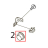Cable bush OLBT-13 Toshiba TEC B-SX4T-GS20-QM-R