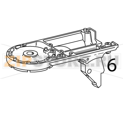 Lock washer KitchenAid 5K45SSEWH Lock washer KitchenAid 5K45SSEWHЗапчасть на деталировке под номером: 6