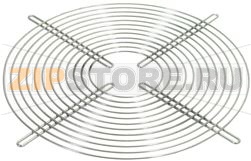 GRIGLIA PIANA IX AISI 304 ø 300 mm 