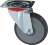 SWIVEL WHEEL WITH PLATE