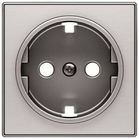 Накладка розетки, чёрный бархат ABB 1183.20