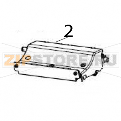 Print mechanism hardware (includes printhead cables and ground contact) Zebra ZT600 Print mechanism hardware (includes printhead cables and ground contact) Zebra ZT600Запчасть на деталировке под номером: 2