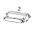 Print mechanism hardware (includes printhead cables and ground contact) Zebra ZT600