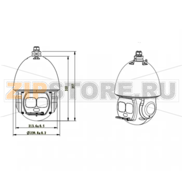 IP-камера Dahua DH-SD6AL230F-HNI 