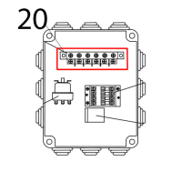 Terminal board Tecnoinox P70IE7