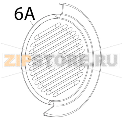 Paralama stampato ossidato Sirman Mirra 250 C Paralama stampato ossidato Sirman Mirra 250 CЗапчасть на деталировке под номером: 6A
