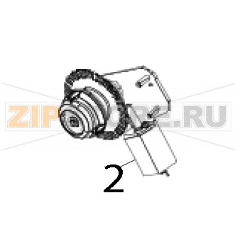 Привод смотчика риббона в сборе Zebra ZXP9 Привод смотчика риббона в сборе Zebra ZXP9Запчасть на деталировке под номером: 2