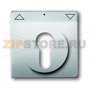 Накладка для выключателя жалюзи, с полем для надписи, сталь ABB 2CKA001710A3749 