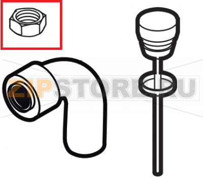 Nut Lainox NAEB101R Nut Lainox NAEB101RЗапчасть на сборочном чертеже под номером: 14Название запчасти на английском&nbsp;языке: Nut Lainox NAEB101R