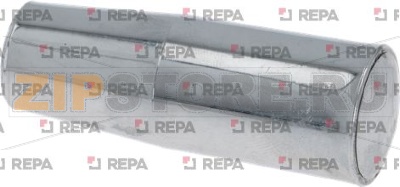 KNOB SILVER ø 25x72 mm M10 
