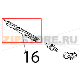 Molla Ø: 32x293 Angelo Po 191PD1G Molla Ø: 32x293 Angelo Po 191PD1GЗапчасть на деталировке под номером: 16