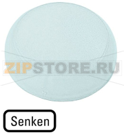 Линза для сигнальных ламп, выступающая белая, нижняя Eaton M22-XL-W-D18