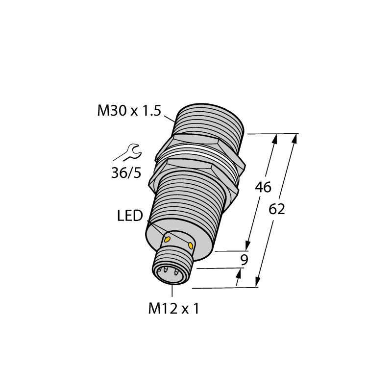 Датчик индуктивный Turck BI20U-MT30-IOL6X2-H1141 