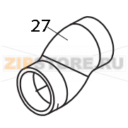 Manicotto mandata lavaggio Elettrobar Fast 80 Manicotto mandata lavaggio Elettrobar Fast 80Запчасть на деталировке под номером: 27