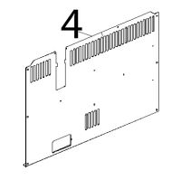 Schiena inox Unox XVC 204